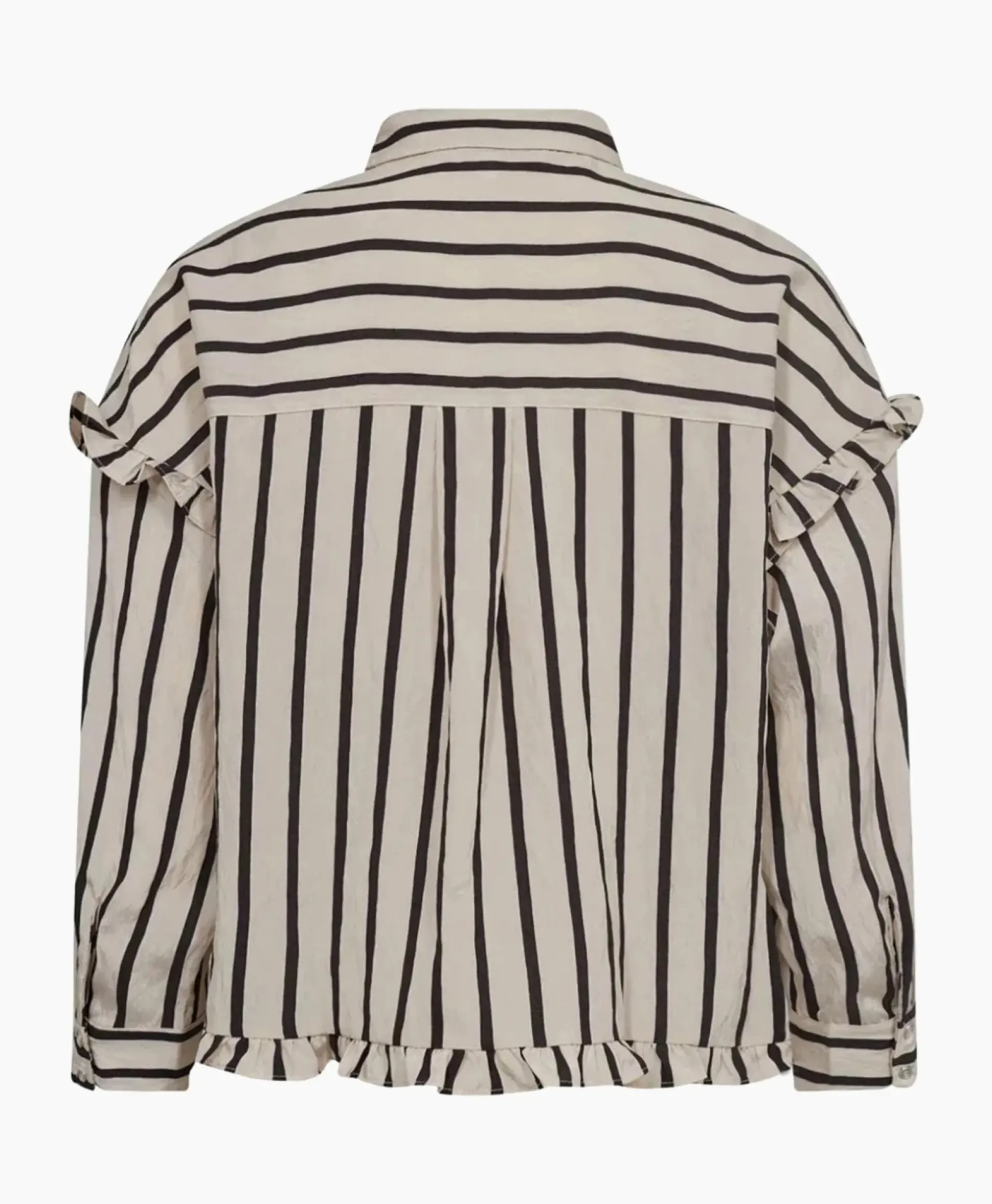 Co'Couture Blouse Sadie Frill Zwart