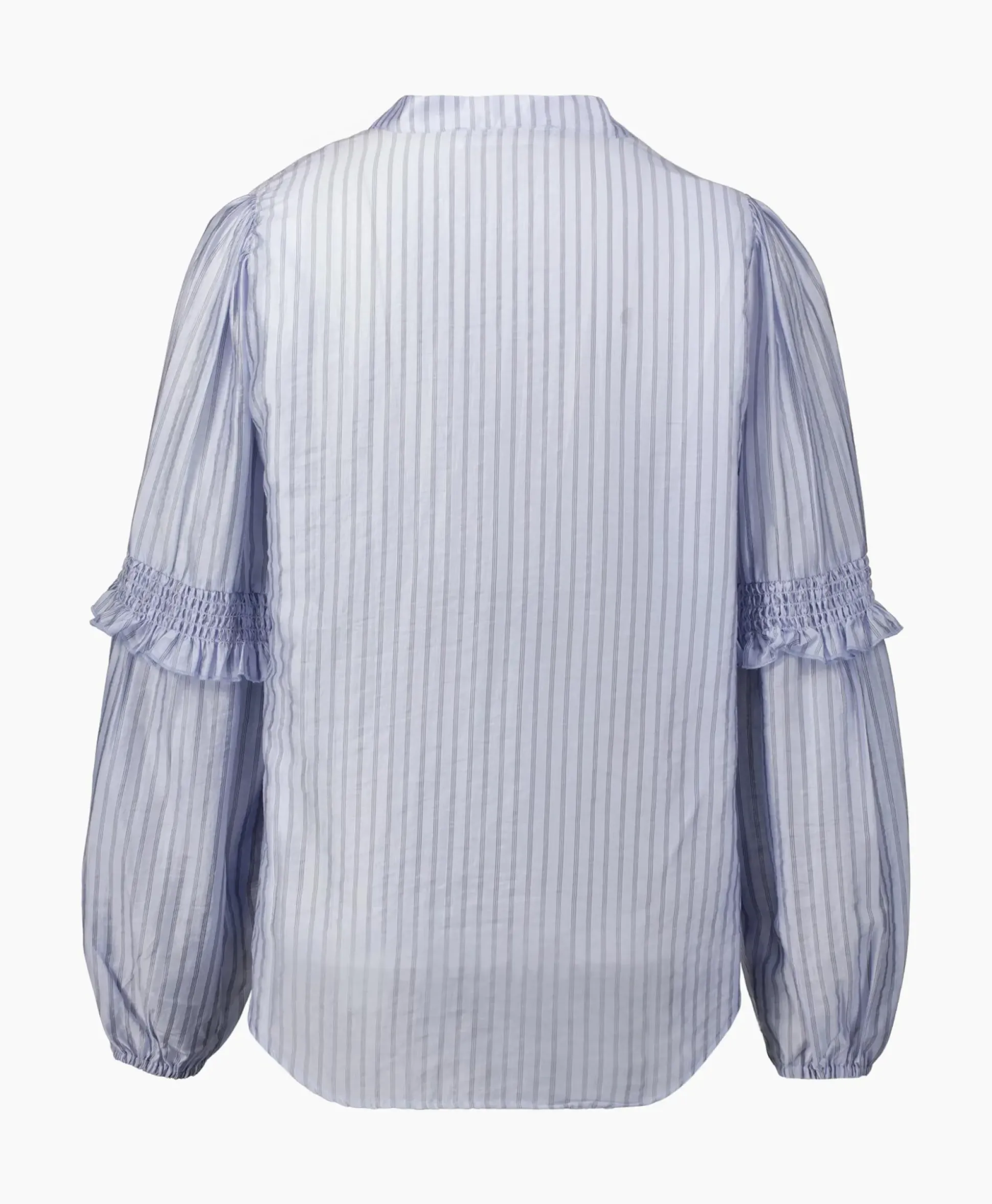 Co'Couture Blouse Sami Stripe Licht Blauw