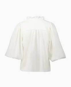Co'Couture Blouse Sueda Puff Wit