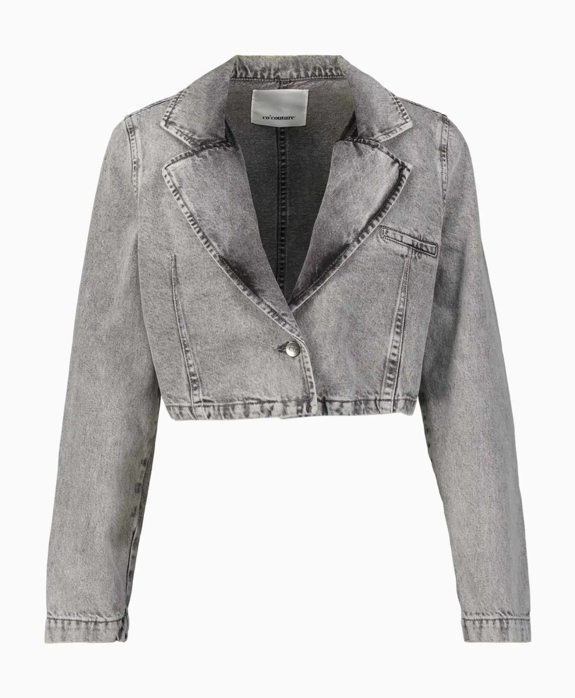 Co'Couture Jack Vika Crop Grijs
