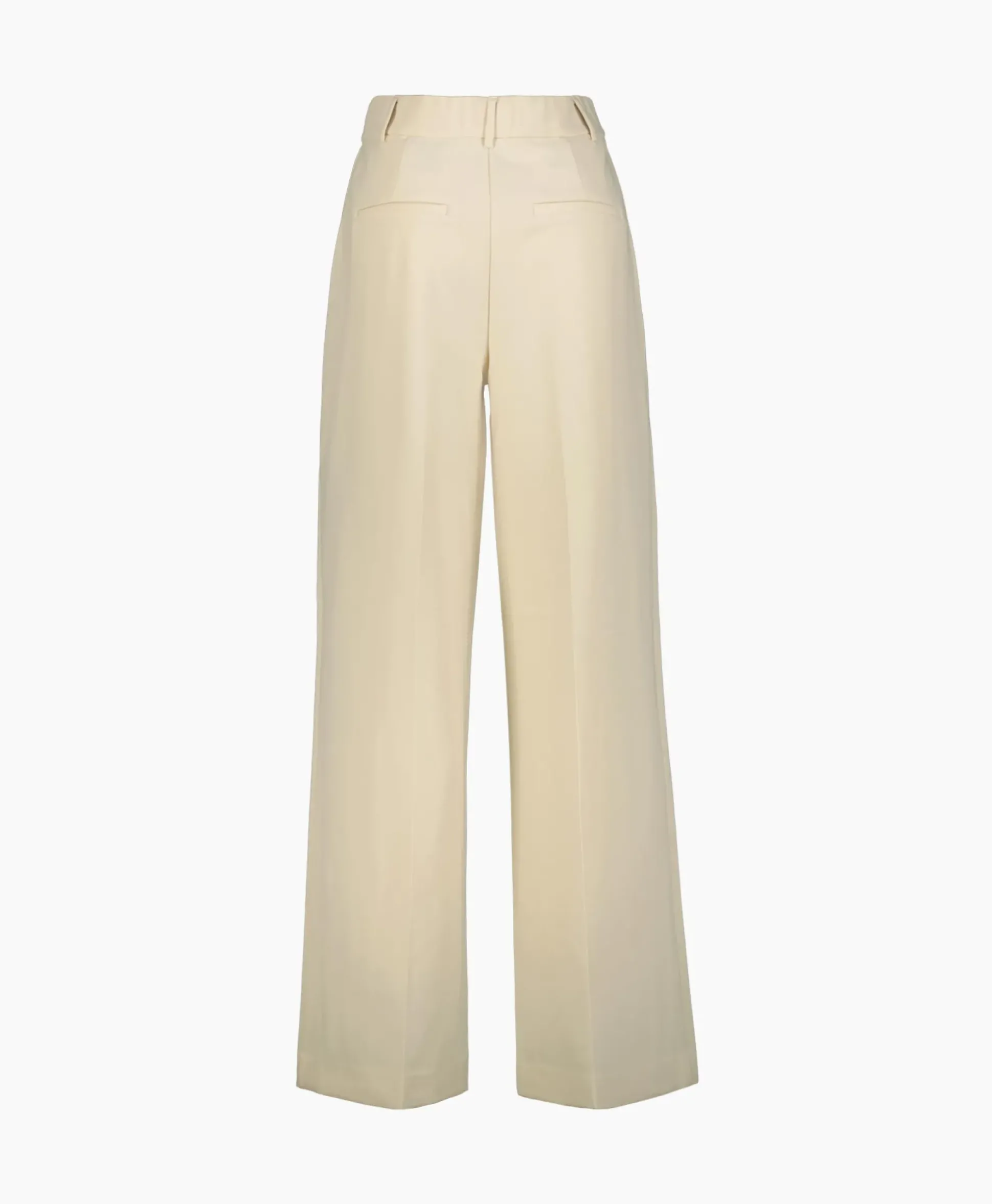 Co'Couture Pantalon Vola Long Pleat Beige