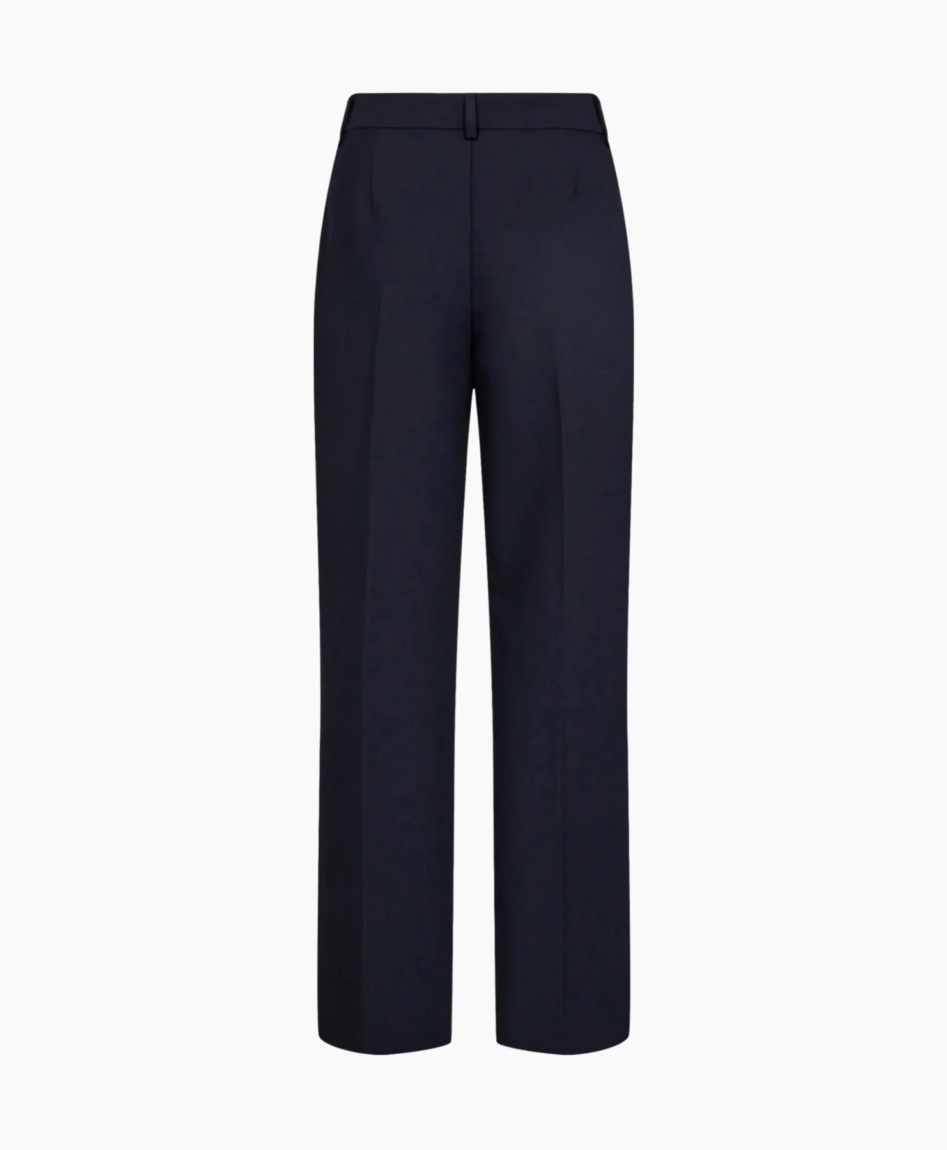 Co'Couture Pantalon Vola Wide Donker Blauw