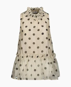 Co'Couture Top Drewcc Dot Halterneck Zwart