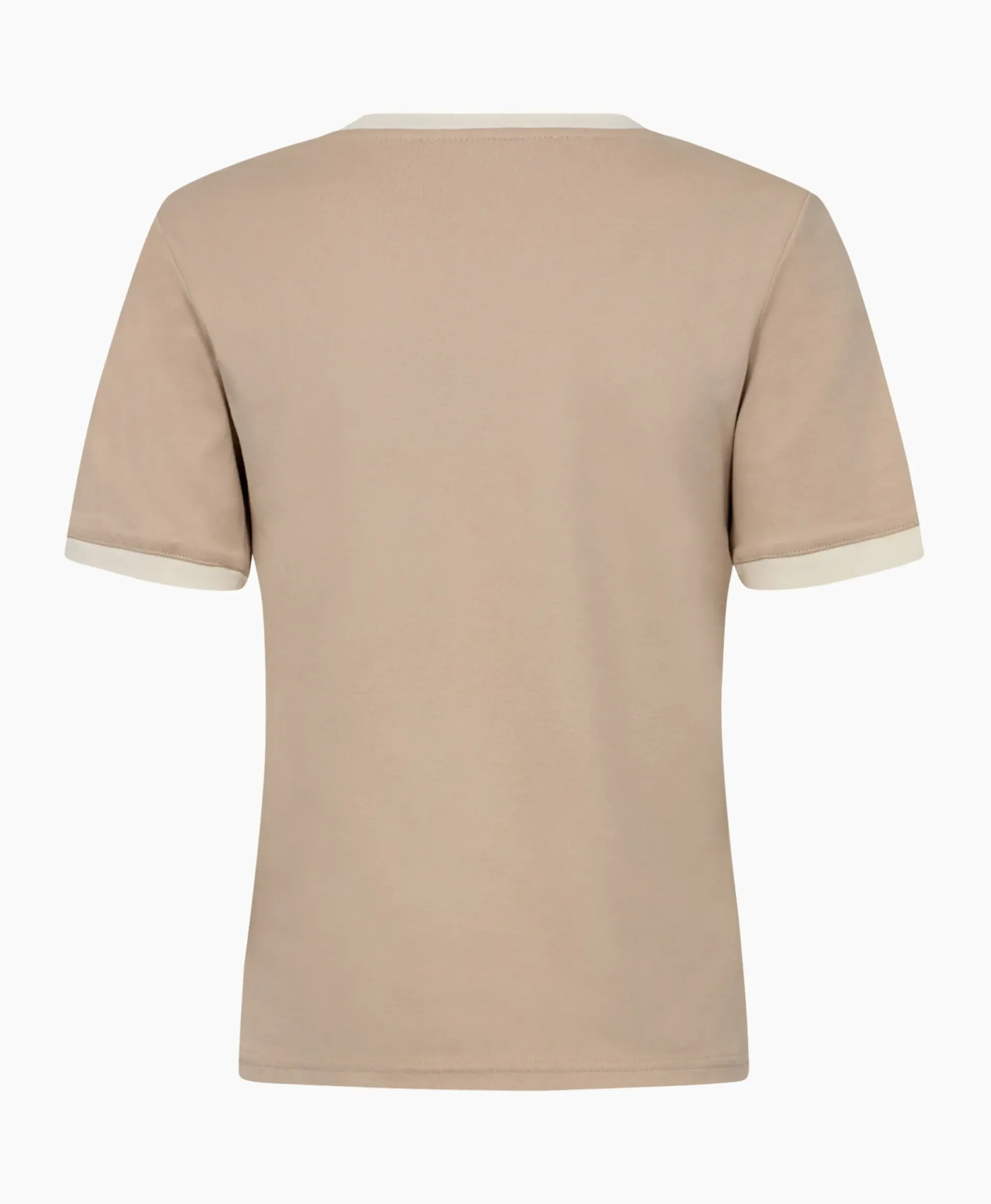 Co'Couture T-Shirt Korte Mouw Edge Ecru
