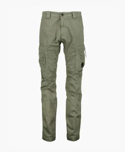 Cp Company Cargobroek Stetch Sateen Ergonomic Groen