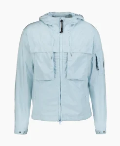 Cp Company Jack Chrome R Hooded Licht Blauw