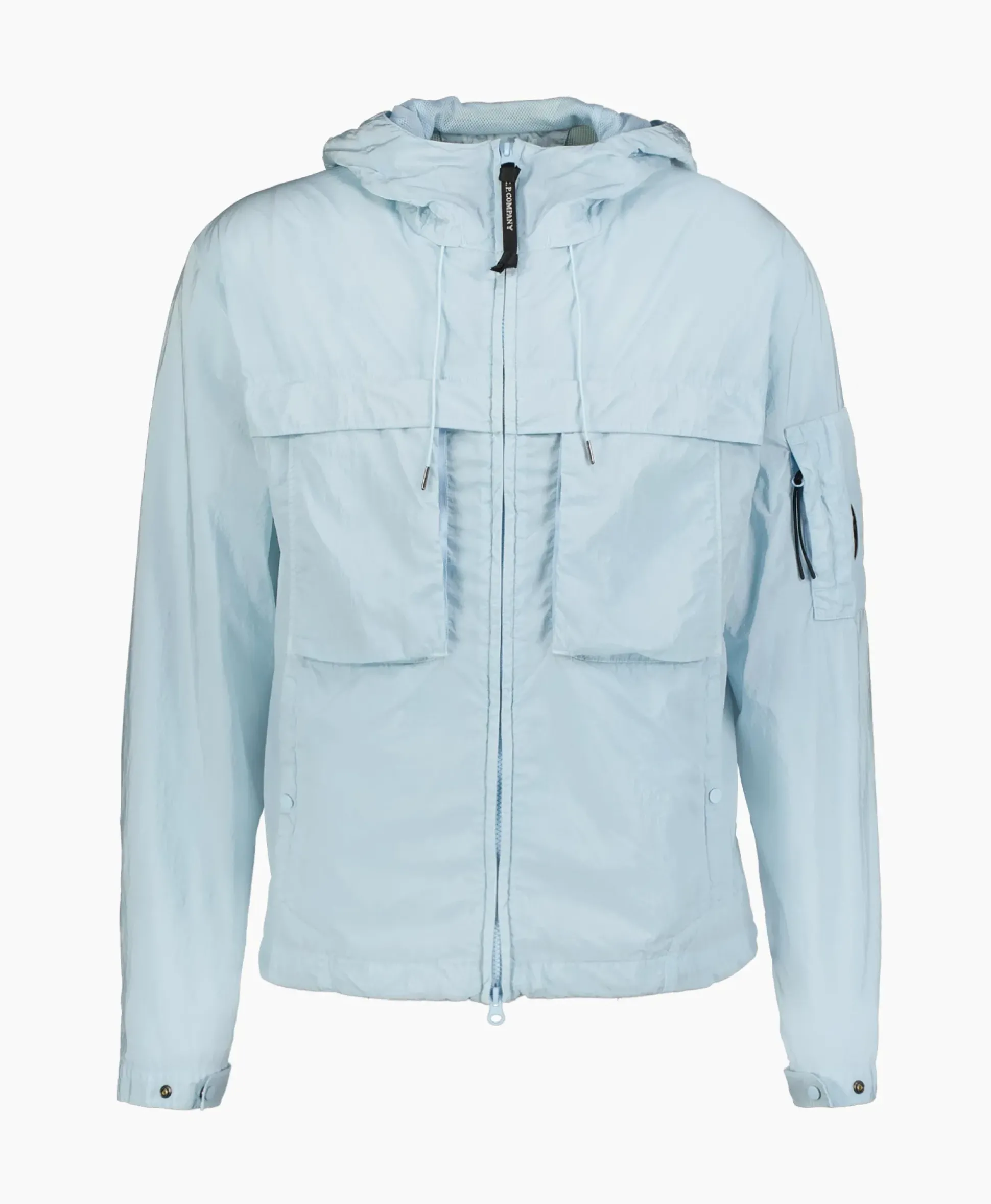 Cp Company Jack Chrome R Hooded Licht Blauw