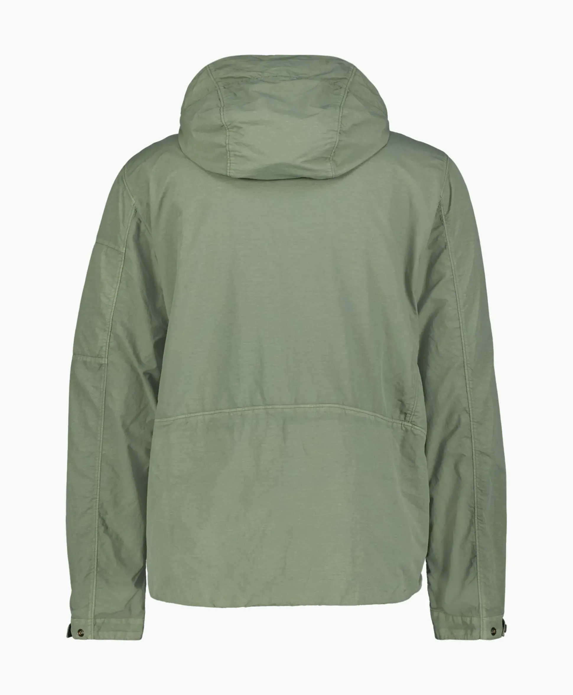 Cp Company Jack Flatt Nylon Reversible Hooded Groen