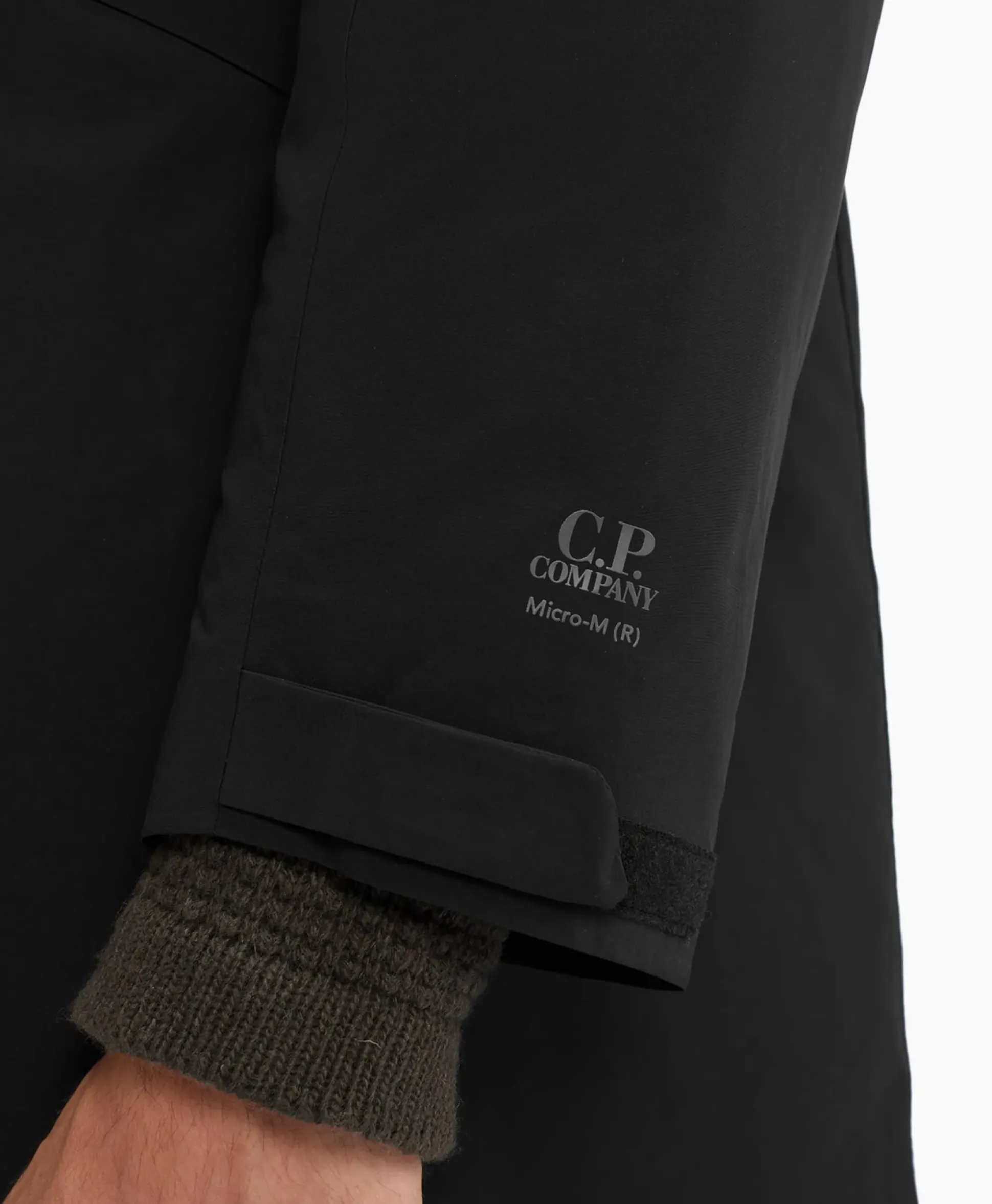 Cp Company Jack Micro-M (R) Down Zwart
