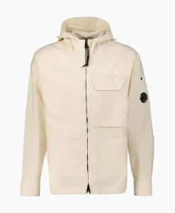 Cp Company Jack Ottoman Hooded Beige