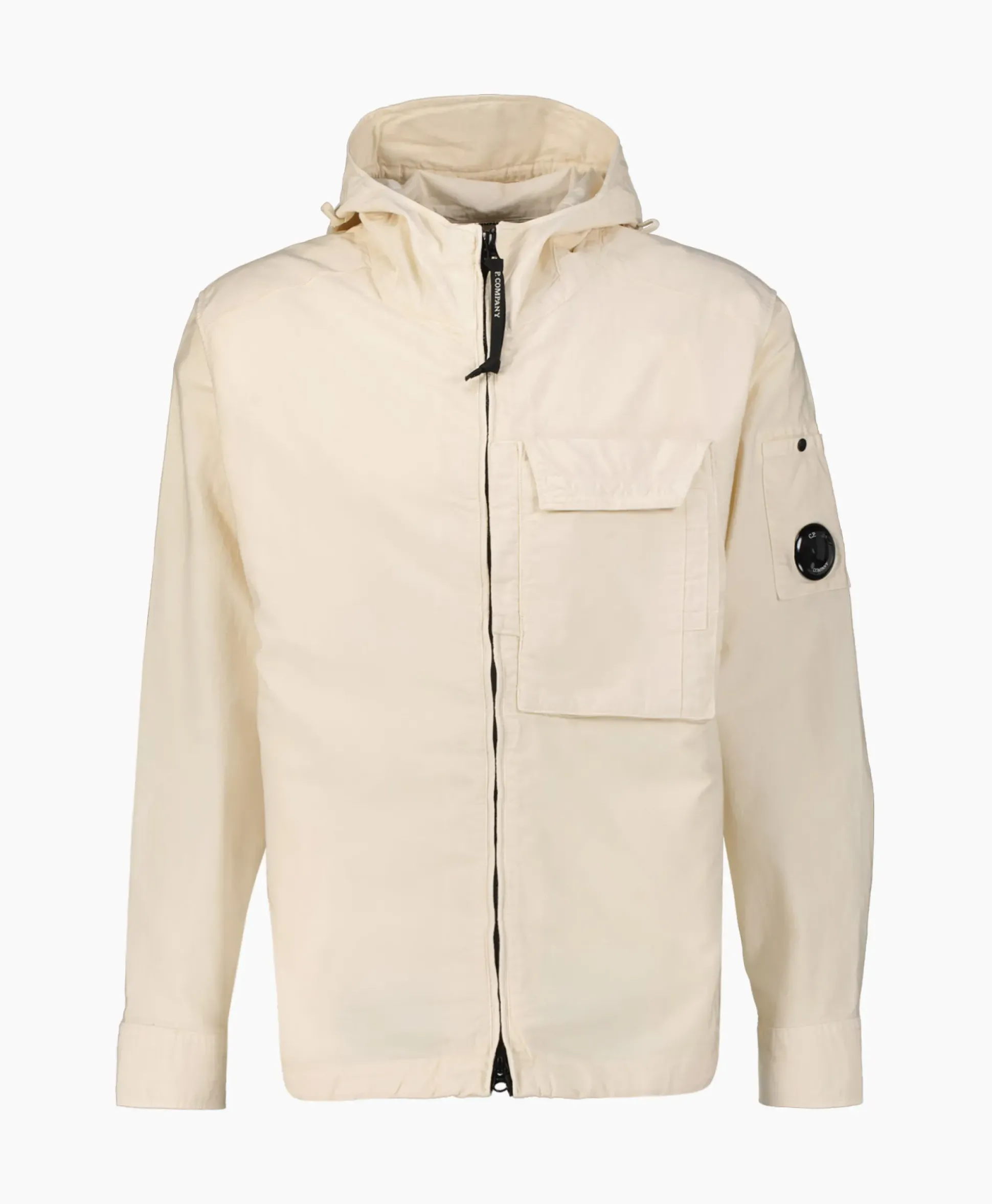 Cp Company Jack Ottoman Hooded Beige