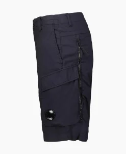 Cp Company Korte Broek Fili Stretch Cargo Donker Blauw