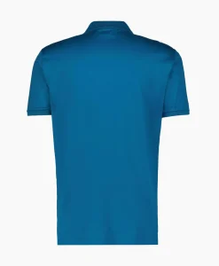 Cp Company Polo Mercerized Jersey Donker Blauw
