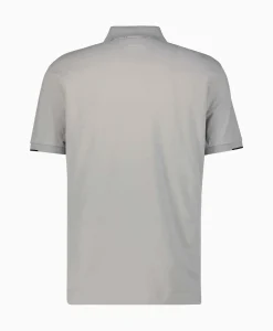Cp Company Polo Metropolis Stretch Piquet Grijs