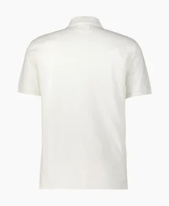 Cp Company Polo Stretch Piquet Regular Wit