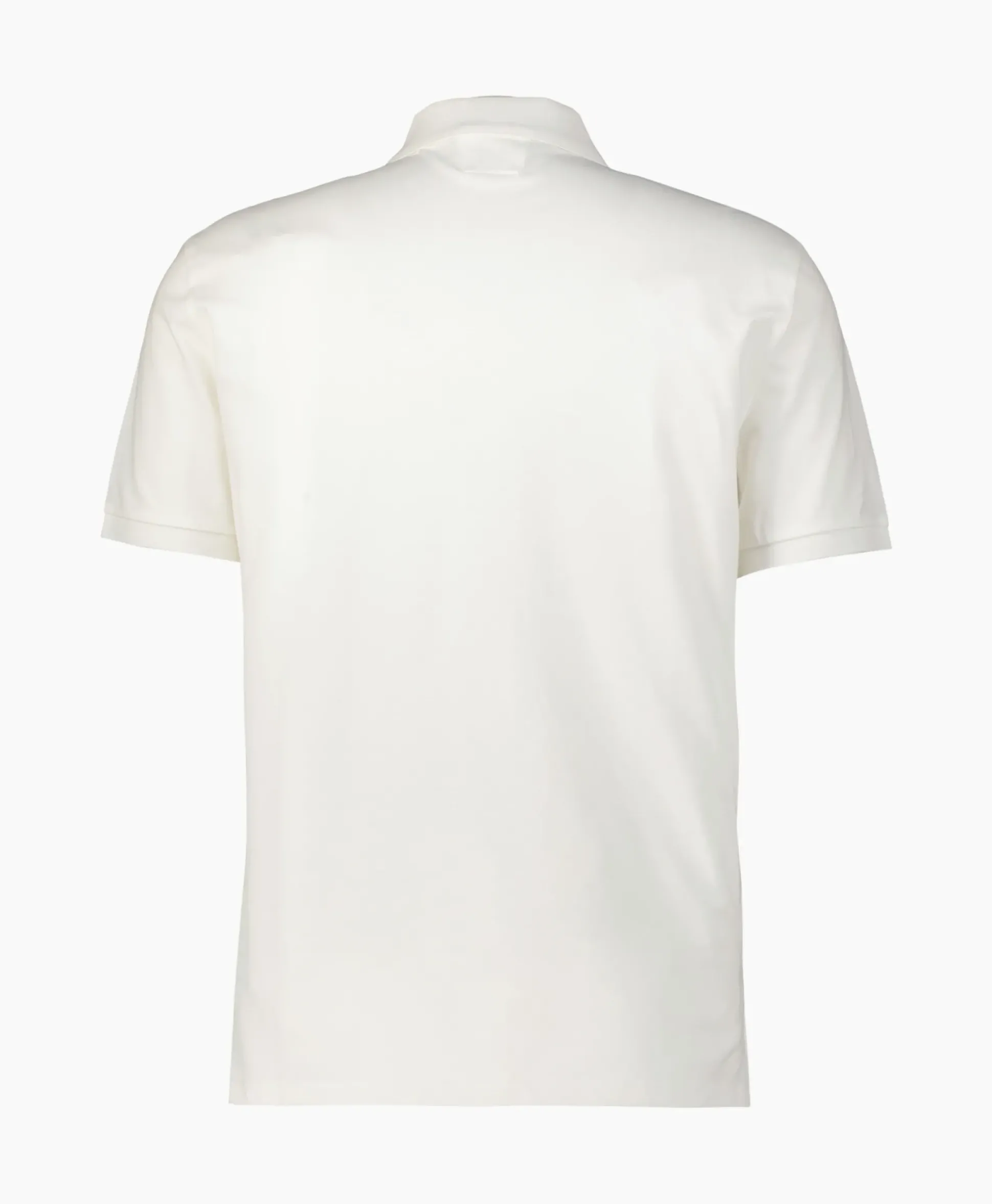 Cp Company Polo Stretch Piquet Regular Wit