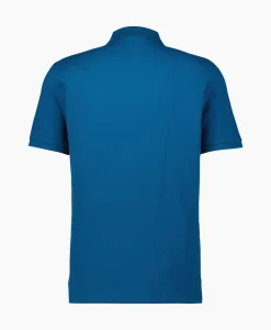 Cp Company Polo Stretch Piquet Regular Blauw