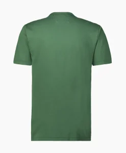 Cp Company T-Shirt Korte Mouw Jersey Flap Pocket Groen