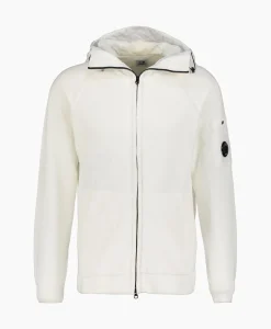 Cp Company Vest Cotton Mixed Hooded Knit Wit
