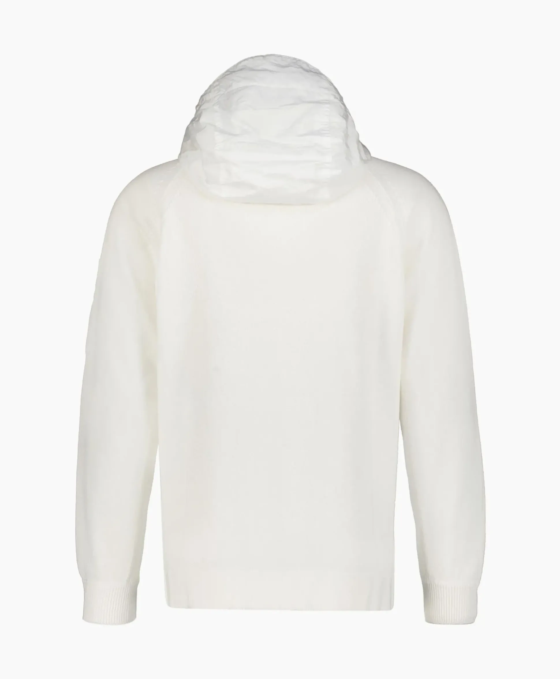 Cp Company Vest Cotton Mixed Hooded Knit Wit