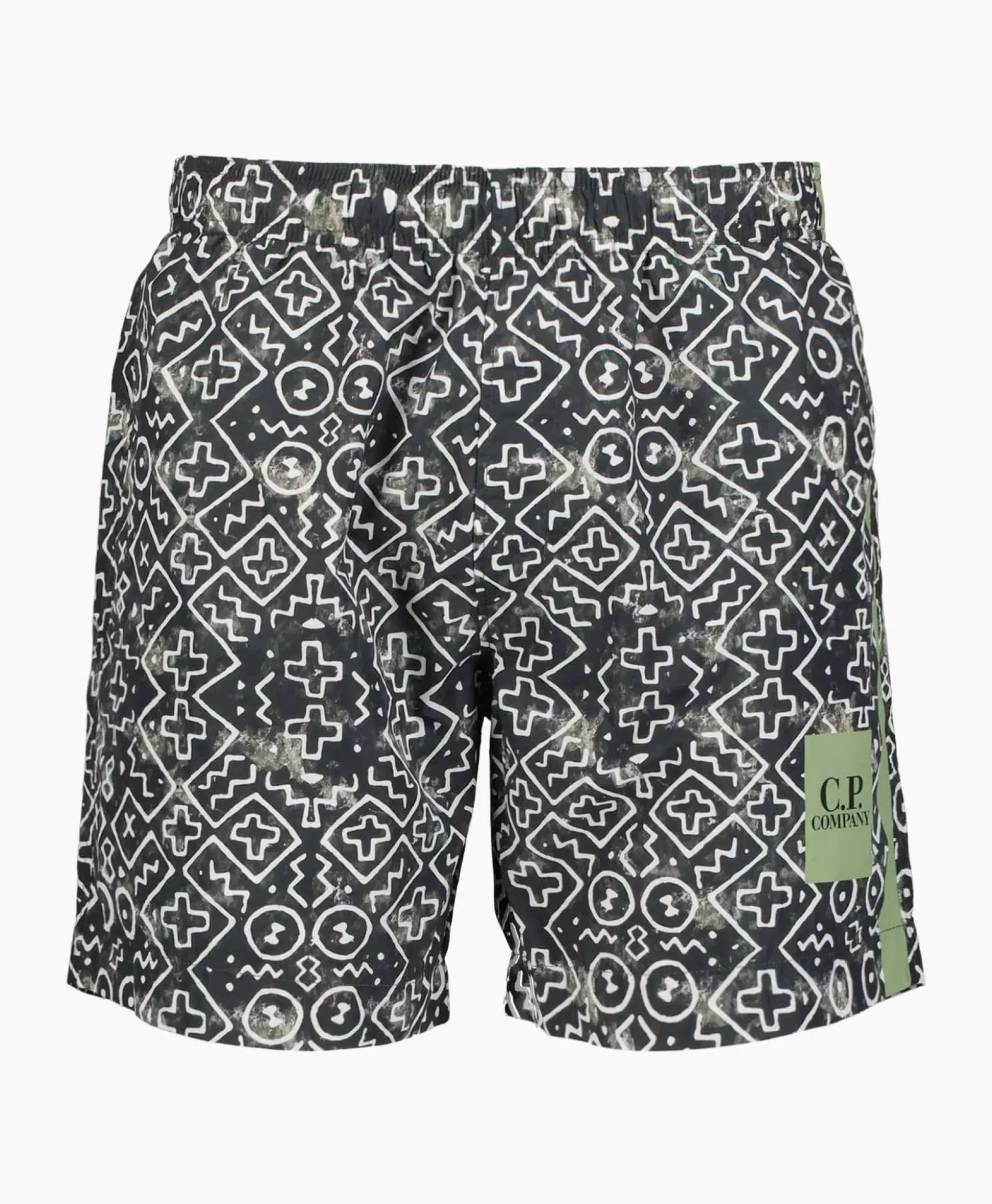 Cp Company Zwembroek Flat Nylon Inca Groen
