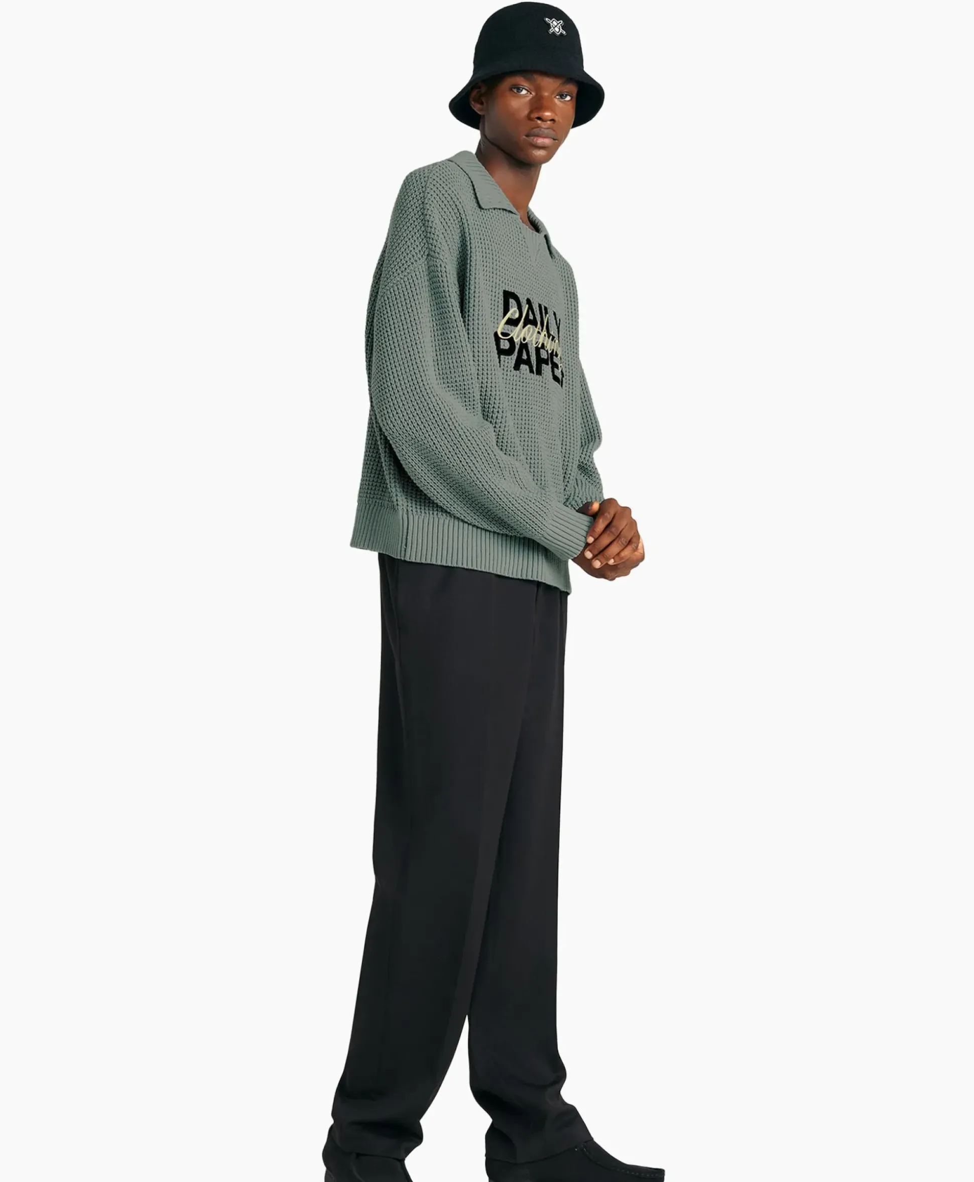 Daily Paper Sweater Hubaab Groen