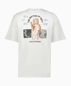 Daily Paper T-Shirt Korte Mouw Identity Wit