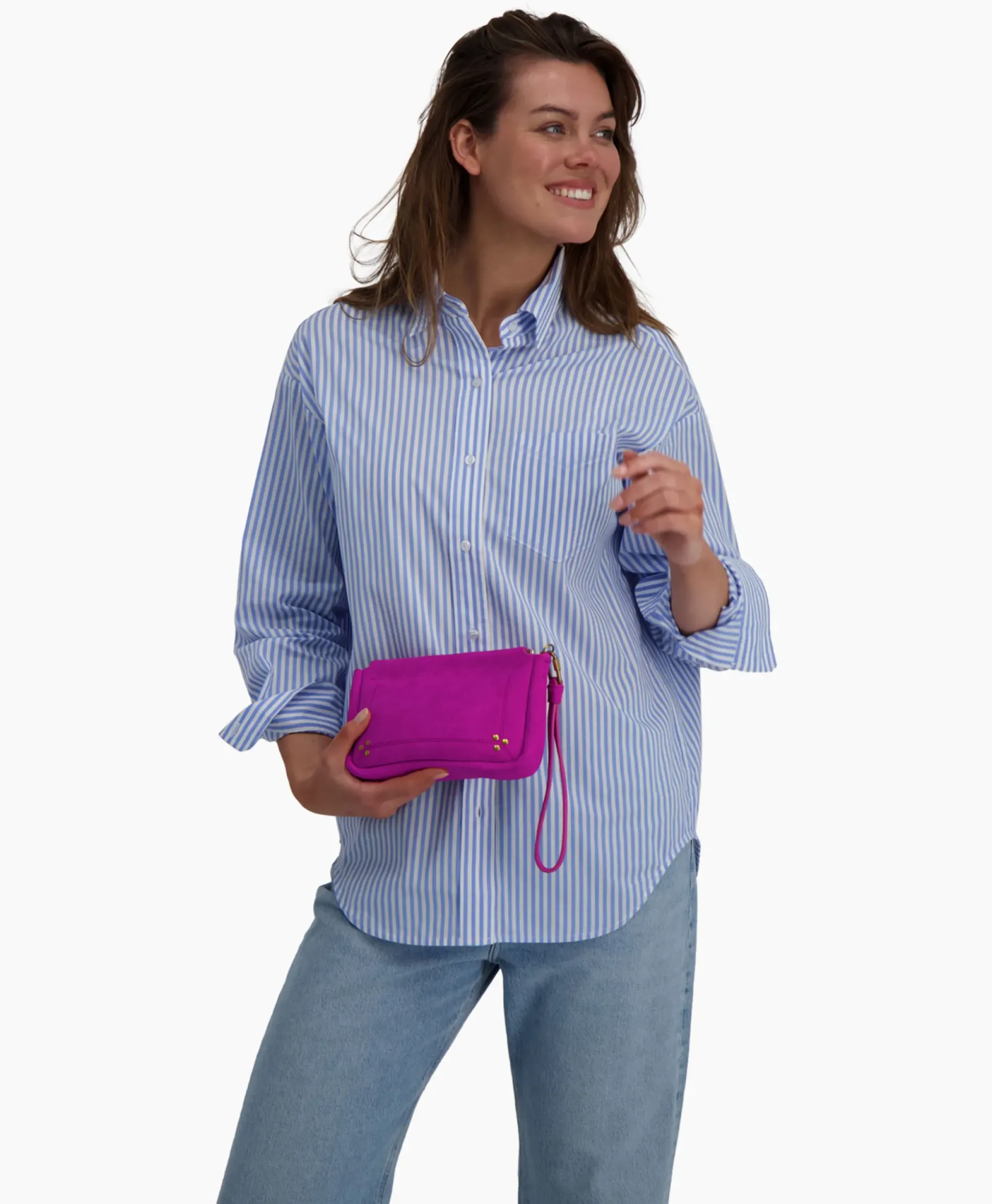 D'Arc Blouse Borgomanero Donker Blauw