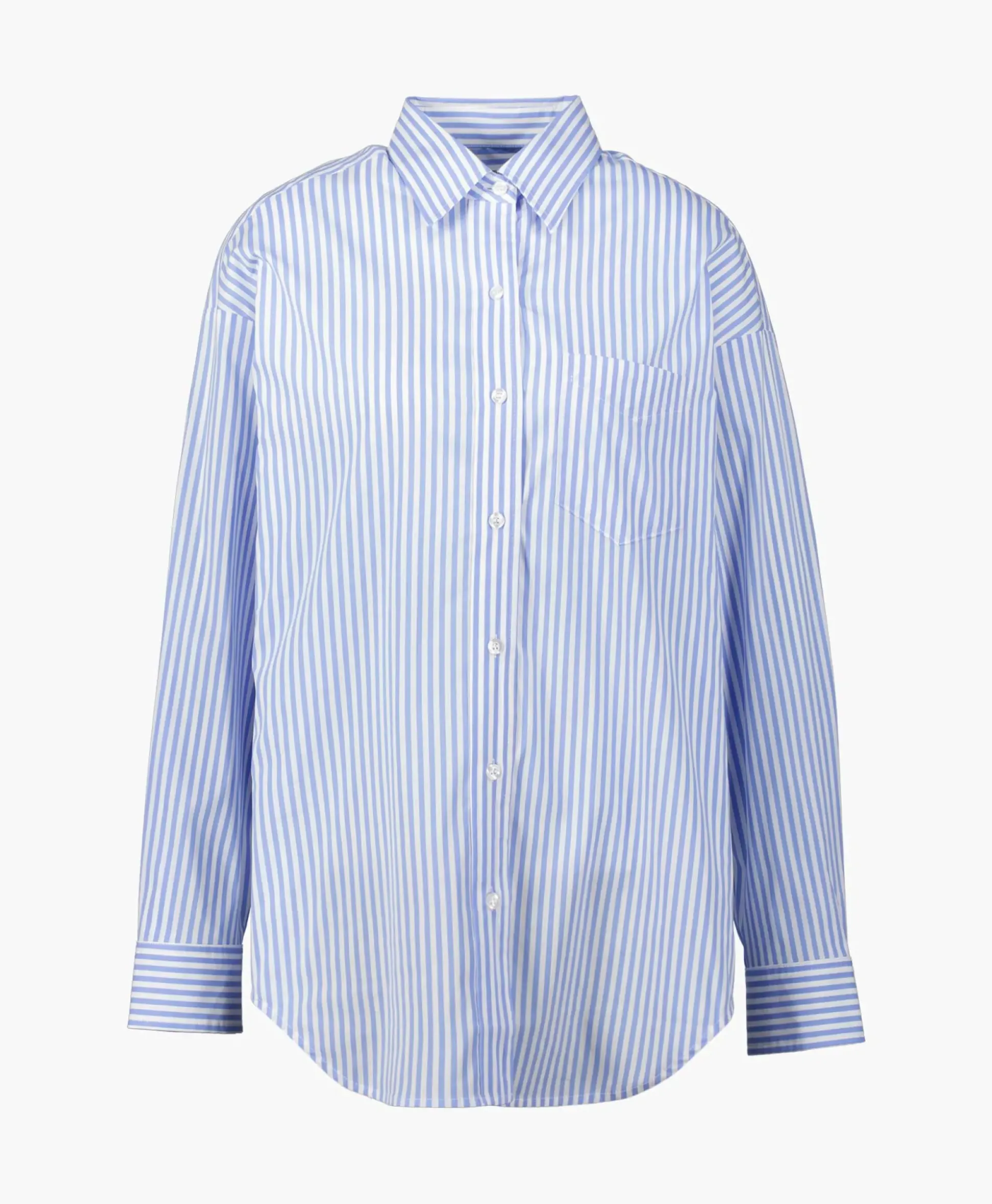 D'Arc Blouse Borgomanero Donker Blauw