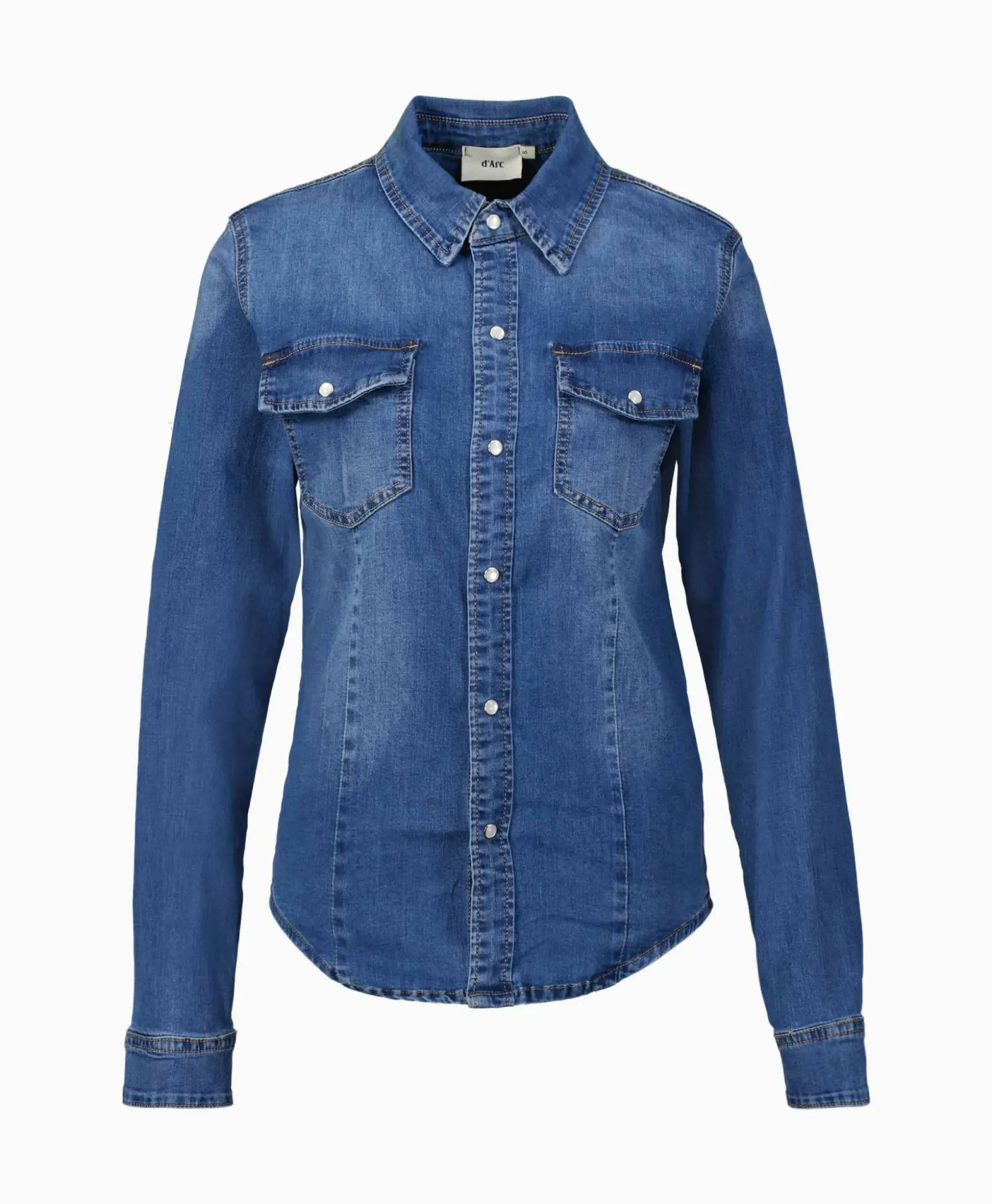 D'Arc Blouse Campo Blauw
