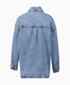 D'Arc Blouse Cunro Licht Blauw