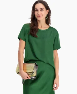 D'Arc Top Round Neck Groen