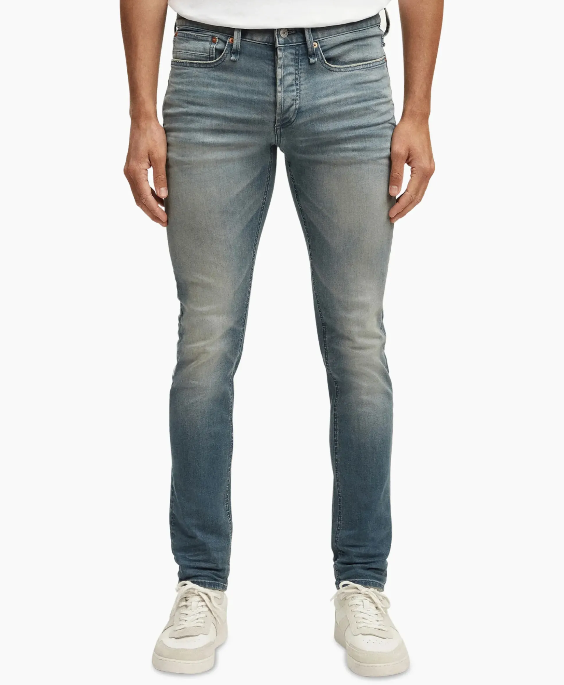 Denham Jeans Bolt Ansc Off White