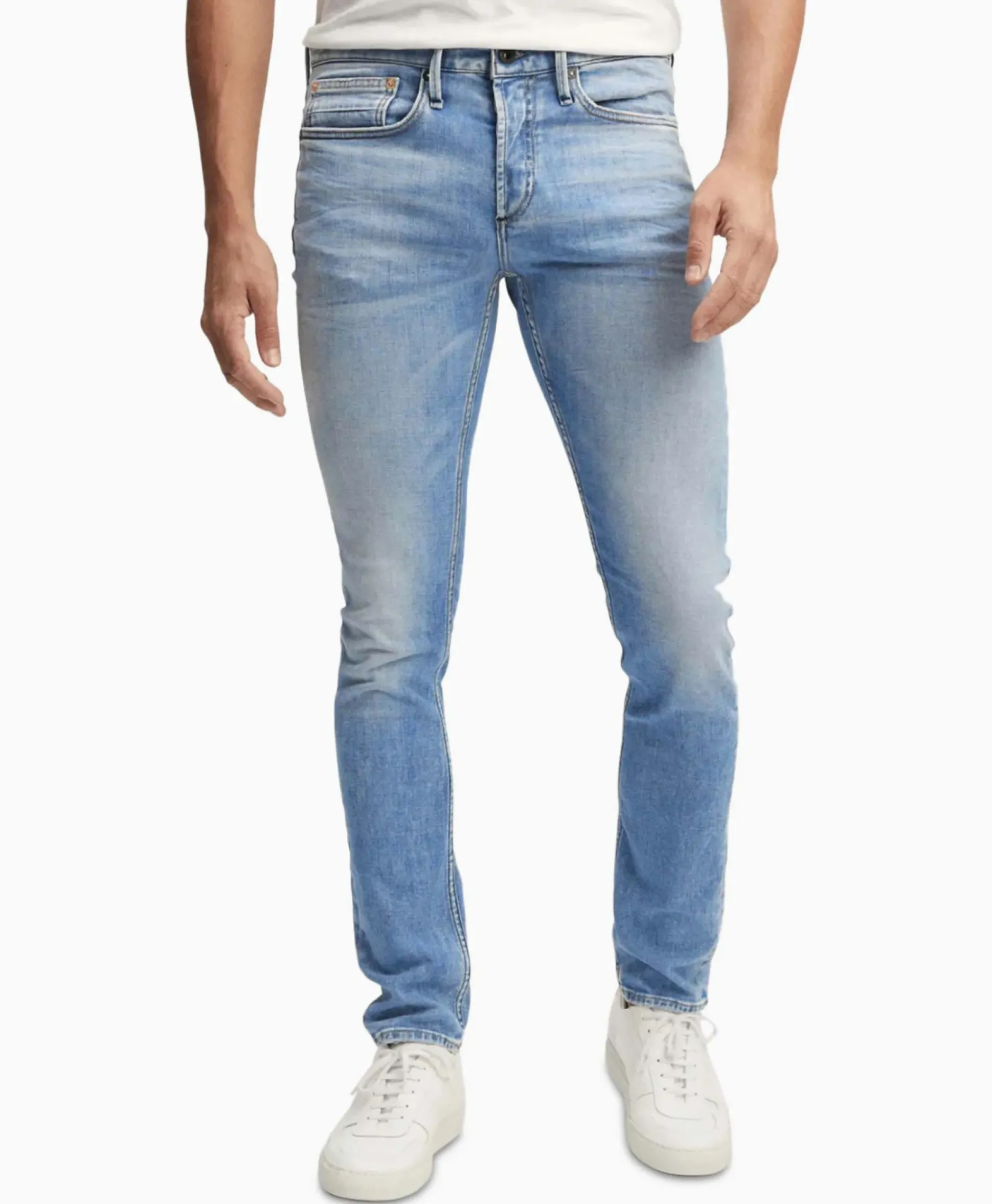 Denham Jeans Bolt Fmosc Off White