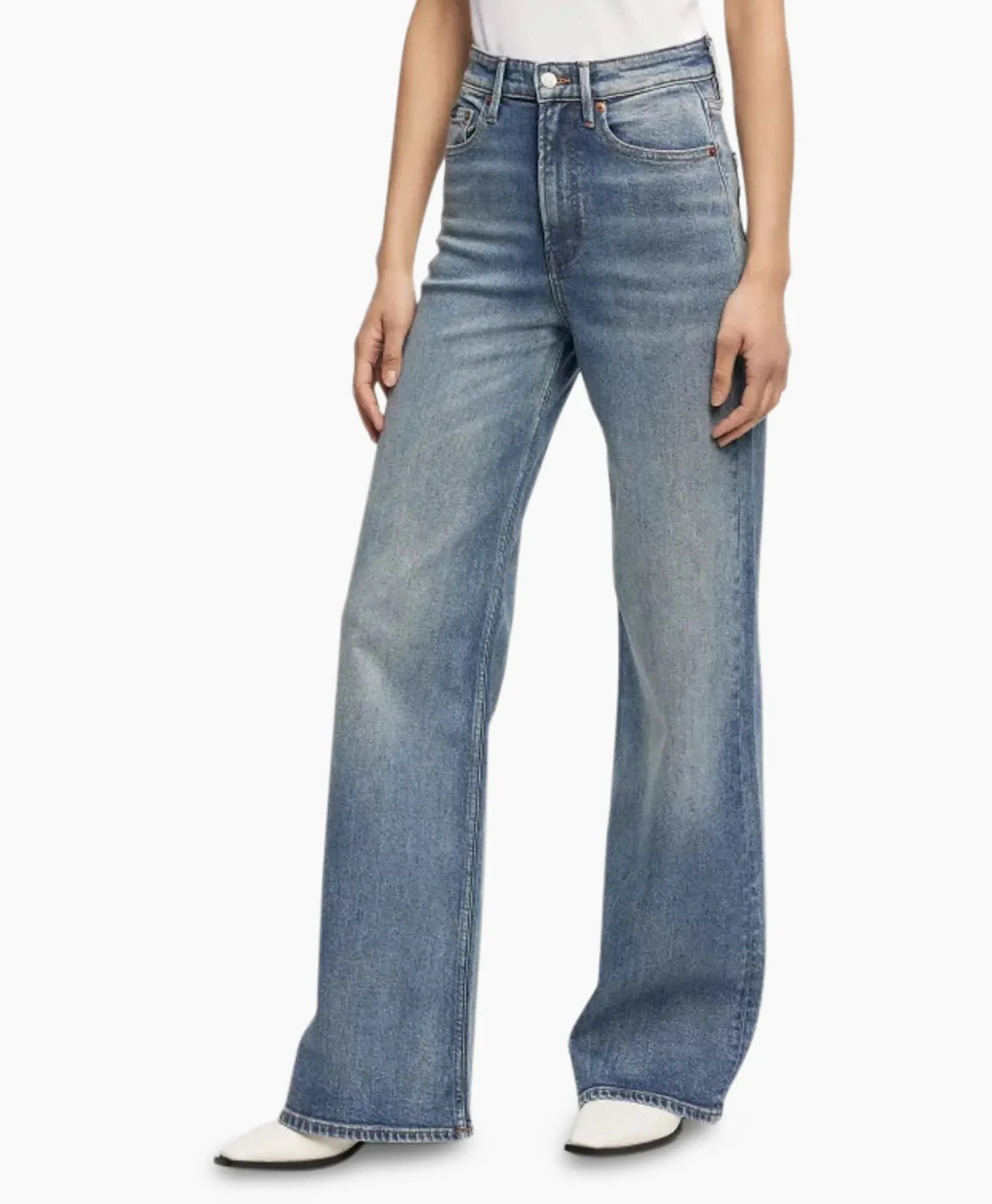 Denham Jeans Miku Abc Rcs Off White
