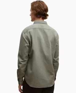 Denham Overhemd Worker Reg Shirt Sfm Groen