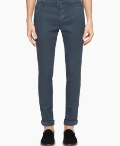 Dondup Pantalon Gaubert Slimfit Blauw