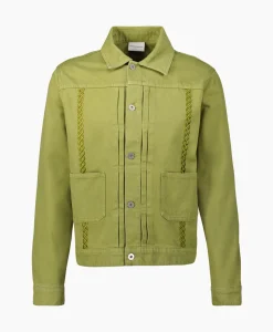 Drole De Monsieur Jack La Veste Denim Khaki