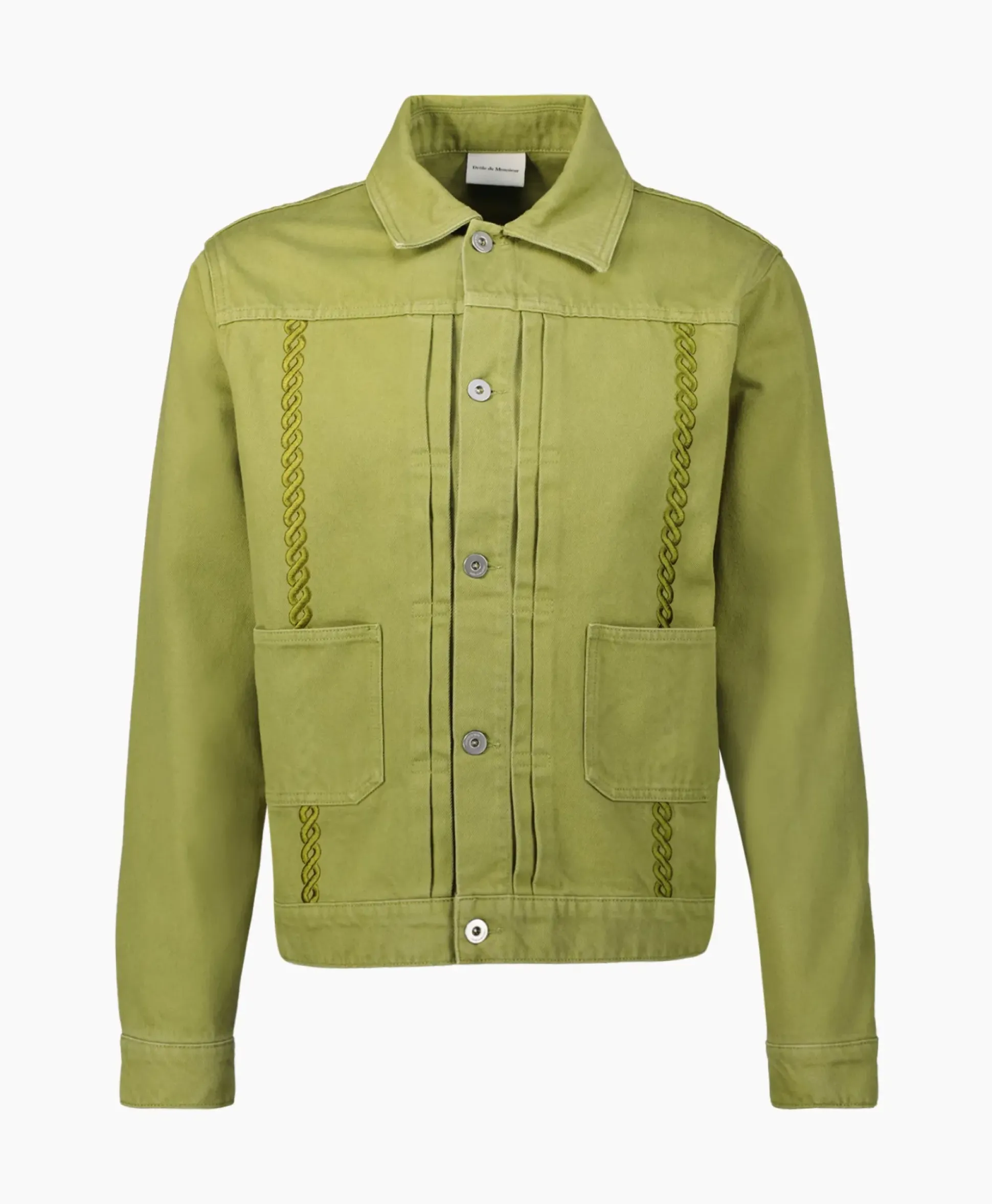 Drole De Monsieur Jack La Veste Denim Khaki