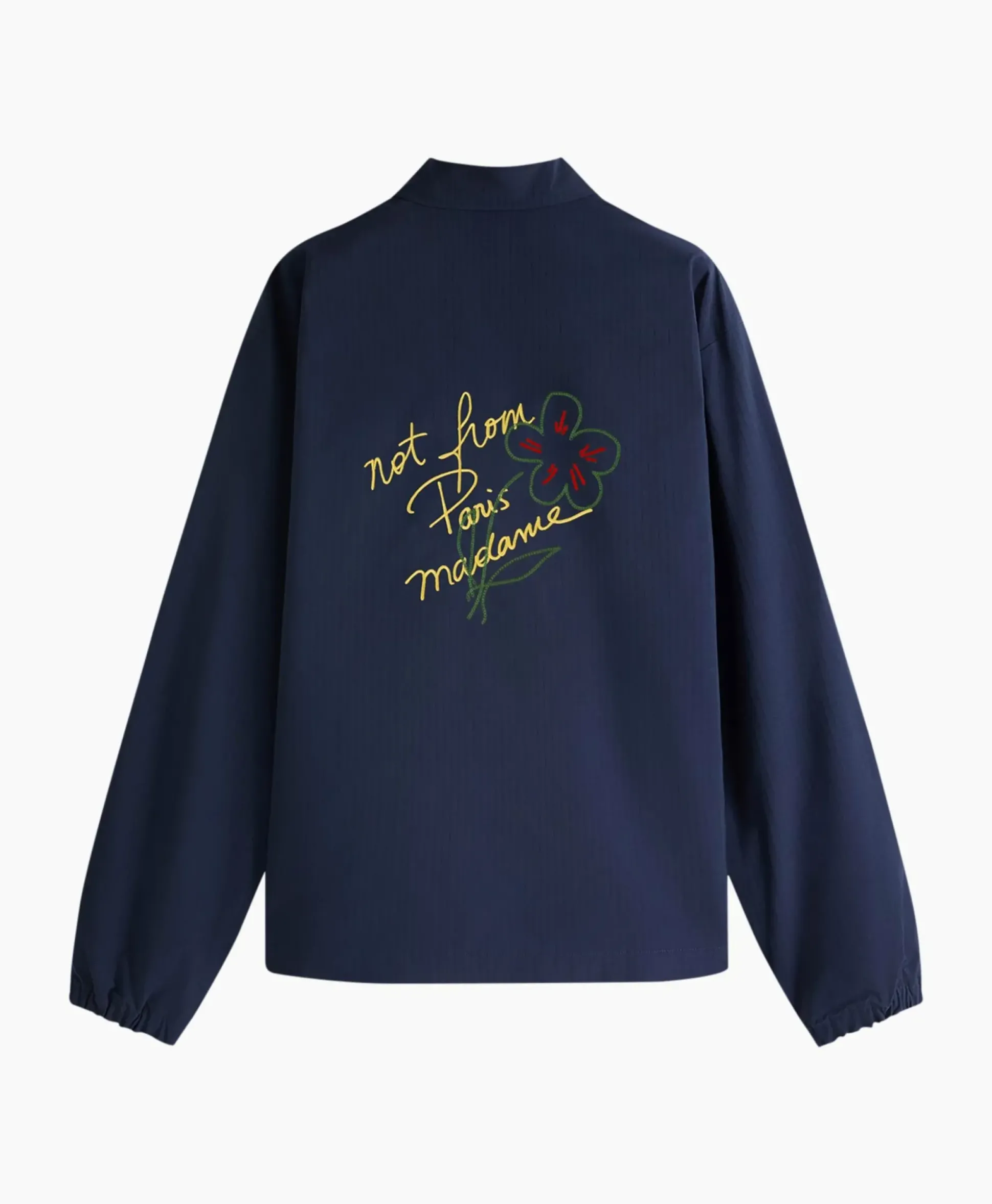 Drole De Monsieur Jack La Veste Slogan Esquisse Donker Blauw