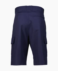 Drole De Monsieur Korte Broek Le Short Cargo Laine Donker Blauw