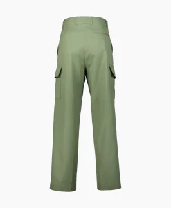 Drole De Monsieur Le Pantalon Crago Laine Groen