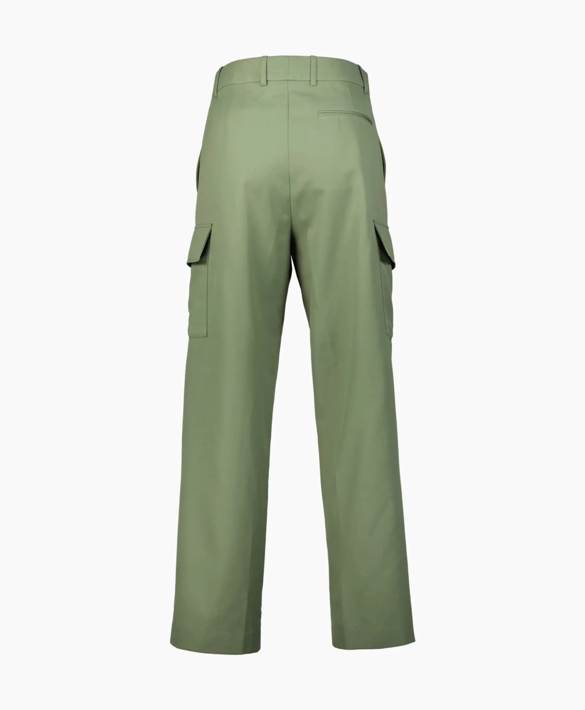 Drole De Monsieur Le Pantalon Crago Laine Groen