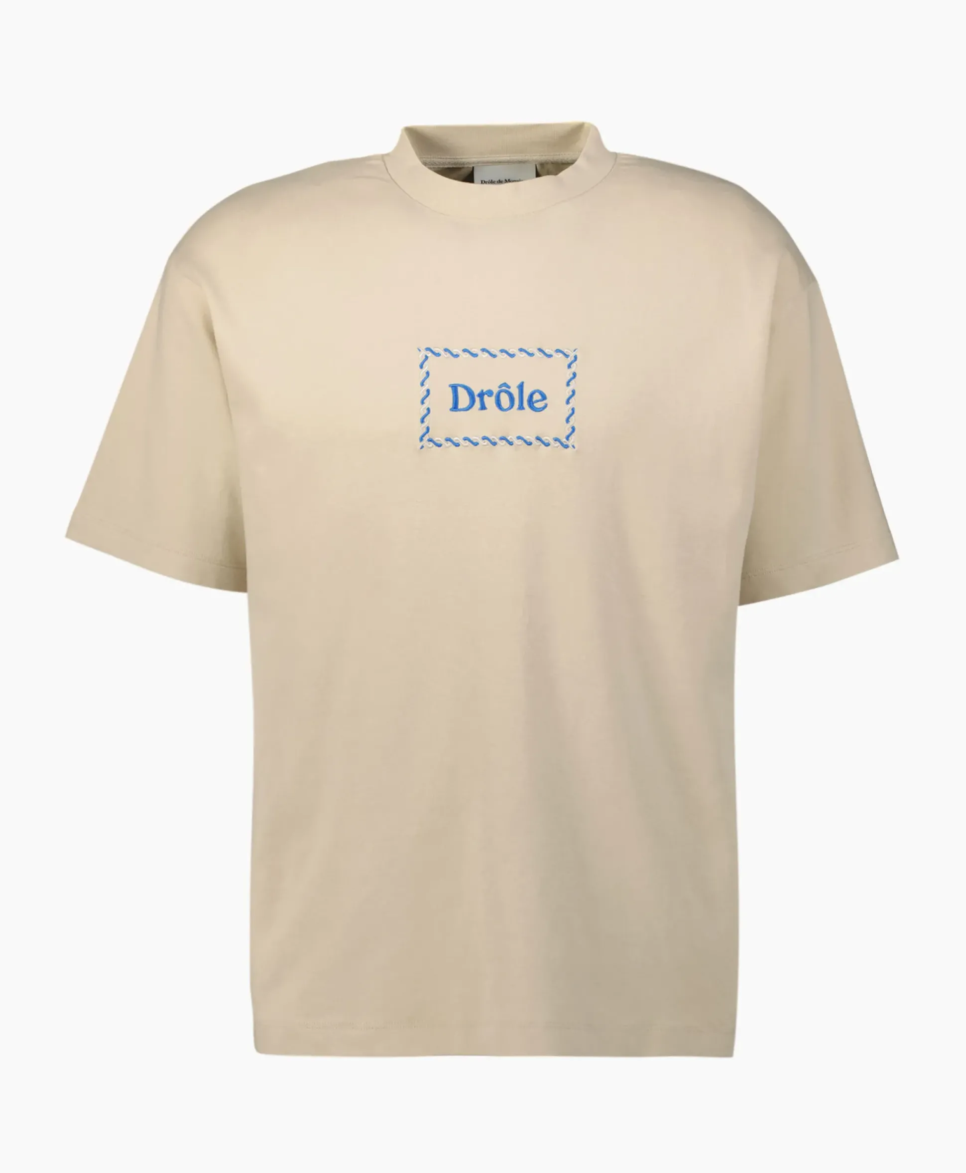 Drole De Monsieur Le T-Shirt Drole Tresse Taupe