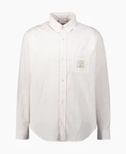 Drole De Monsieur Overhemd La Chemise Rayee Rose