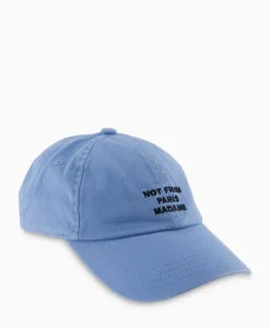 Drole De Monsieur Pet La Casquette Slogan Licht Blauw