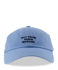 Drole De Monsieur Pet La Casquette Slogan Licht Blauw