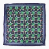 Drole De Monsieur Sjaal La Foulard Ornements Donker Blauw