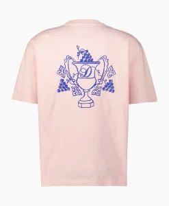 Drole De Monsieur T-Shirt Korte Mouw Blason Rose