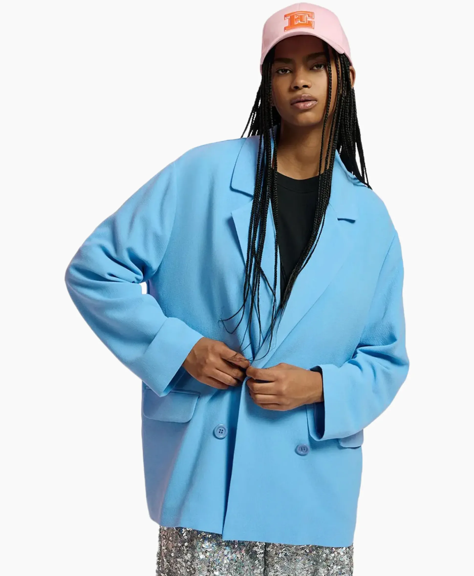 Essentiel Antwerp Blazer Falloutboy Blauw